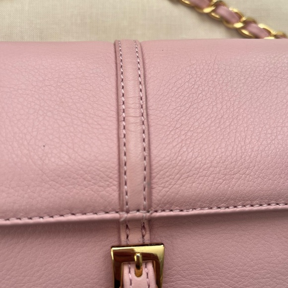 Preston & York Pink Clutch With Chain - Picture 11 of 17